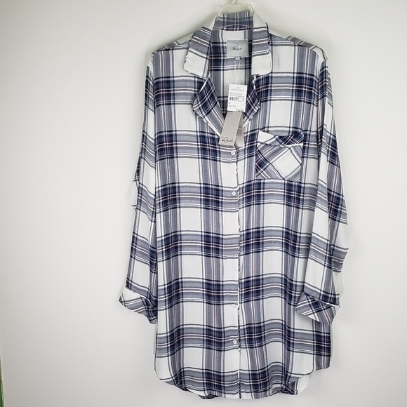Rails Other - Rails White Sky Mauve Sleep Shirt - SZ M, Medium